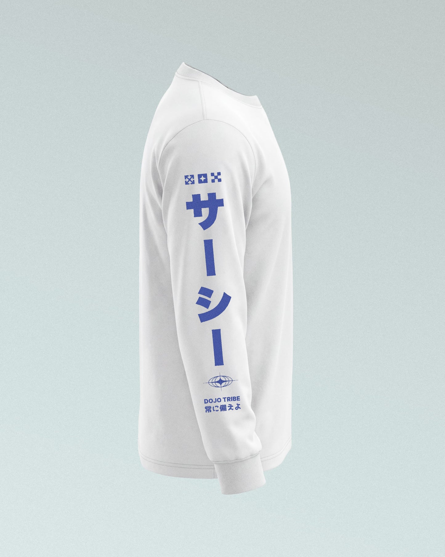 Kō Longsleeve, white-red-blue