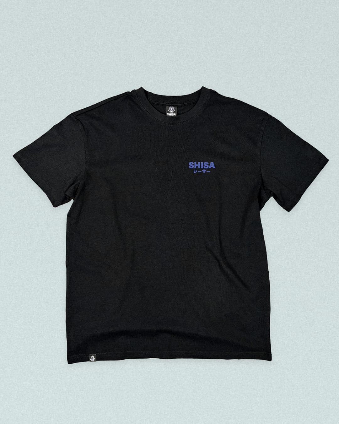 Kō Oversize T-Shirt, black-red-blue