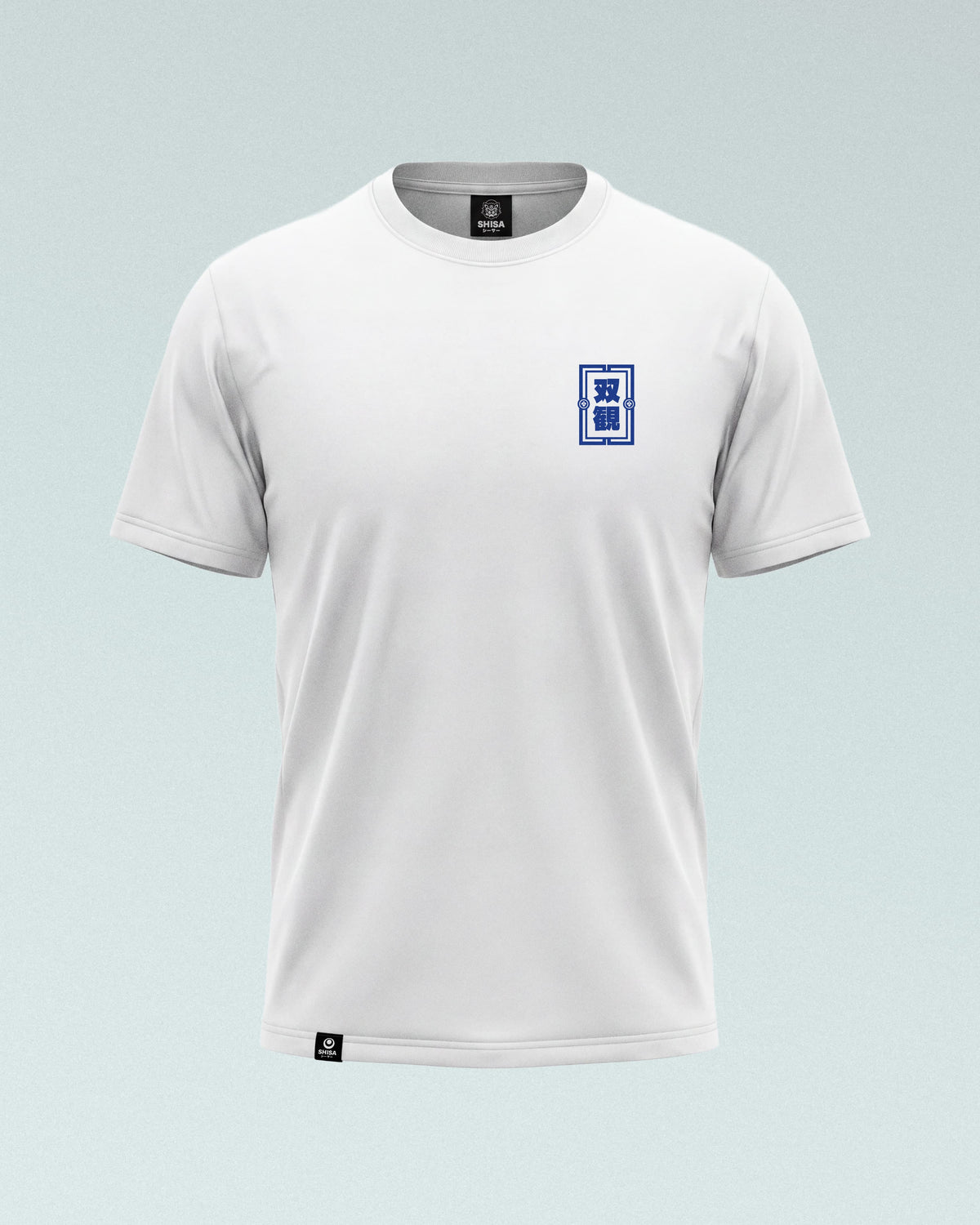 Sōkan Samurai T-Shirt, white-blue