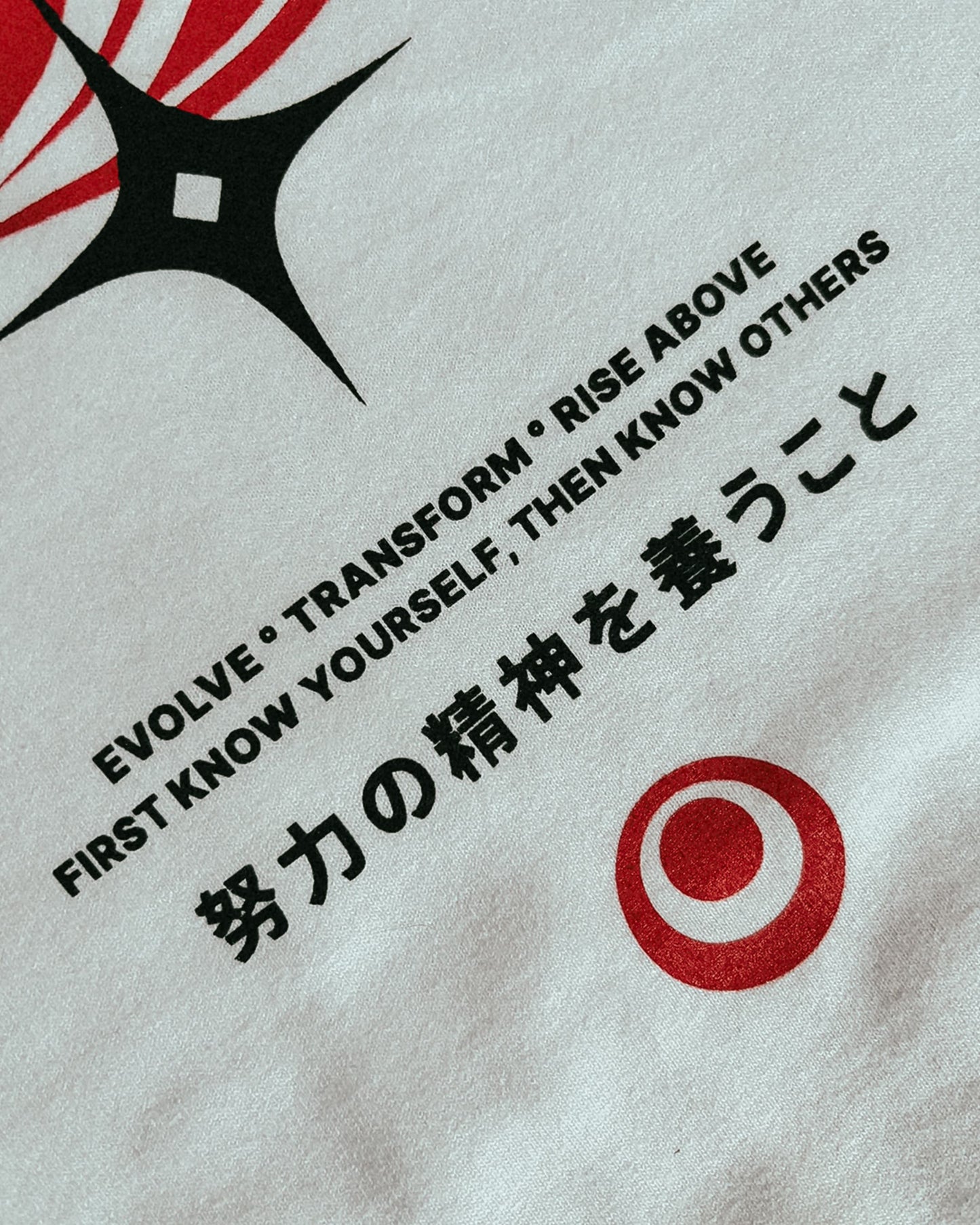 Rei T-Shirt, white-red