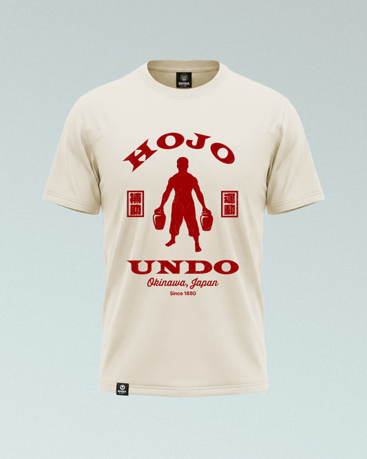 Hojo Undo T-Shirt, off-white-red