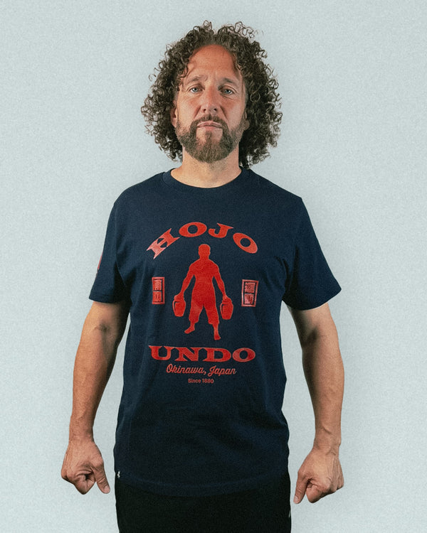 Hojo Undo T-Shirt, blue-red