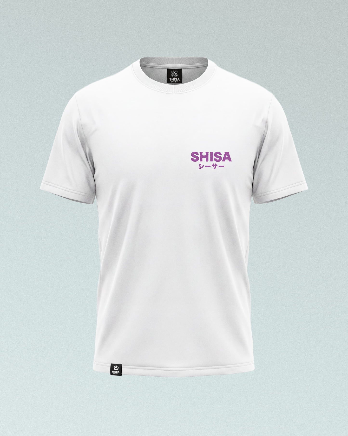 Kō Oversize T-Shirt, white-purple