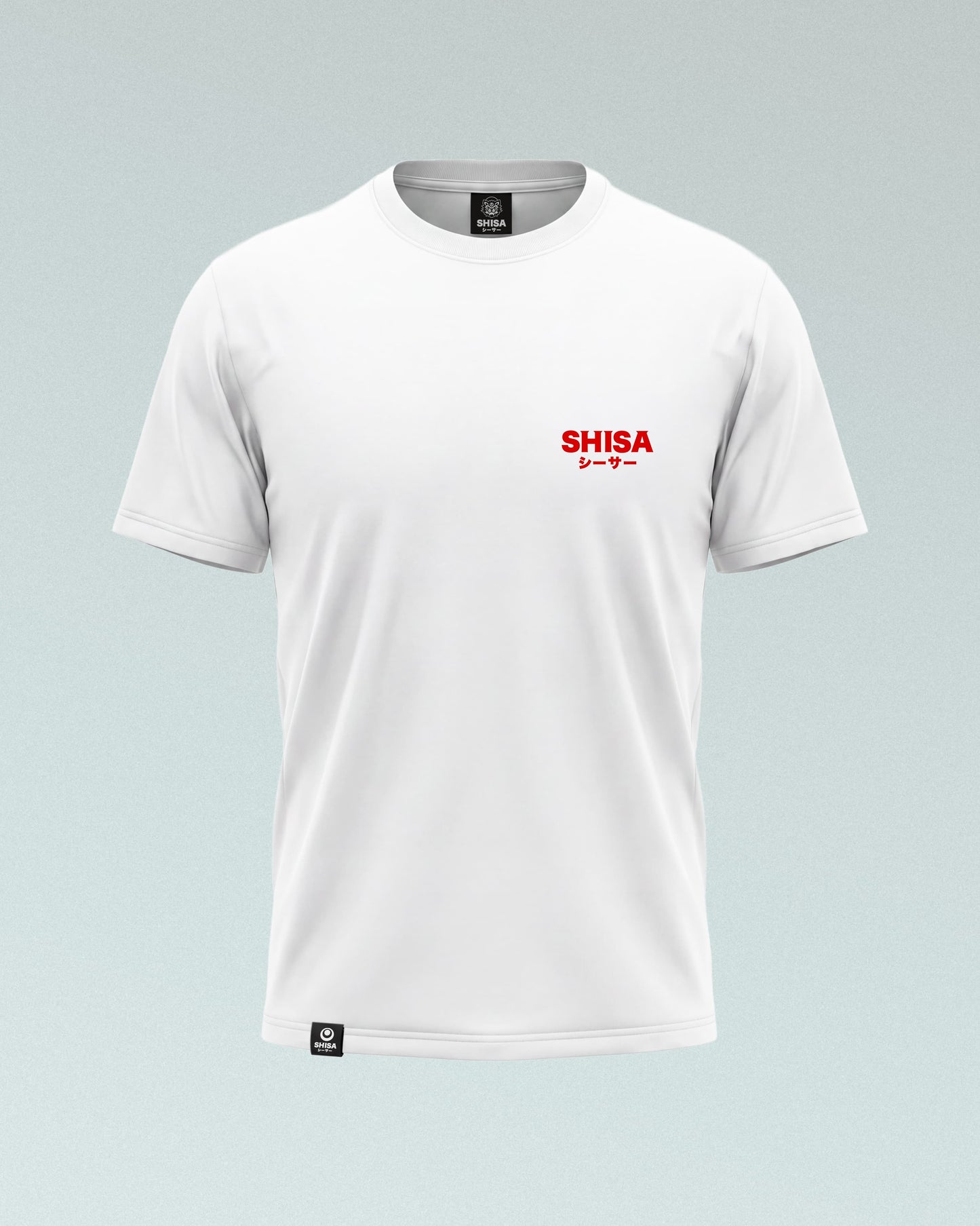 Rei T-Shirt, white-red