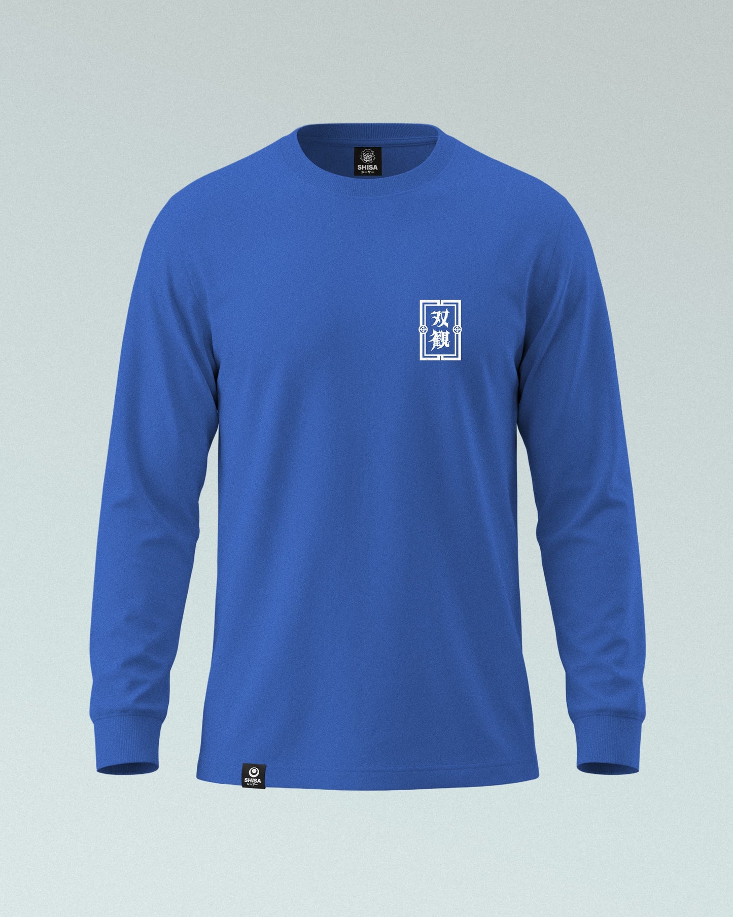 Sōkan Longsleeve, blue-white