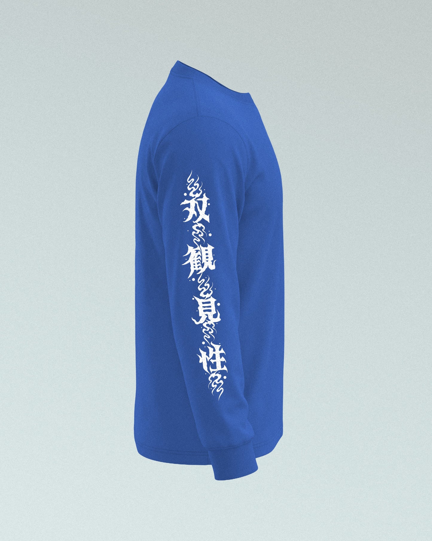 Sōkan Longsleeve, blue-white
