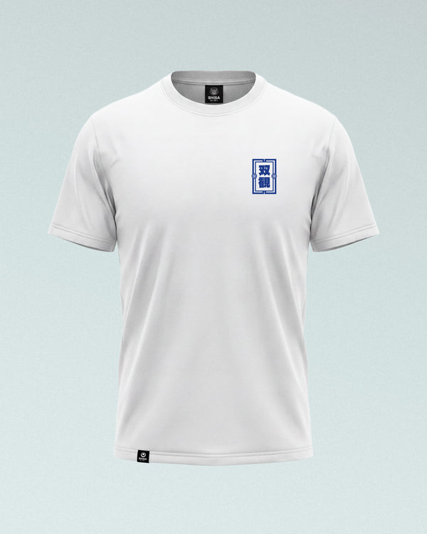 Sōkan Samurai T-Shirt, white-blue