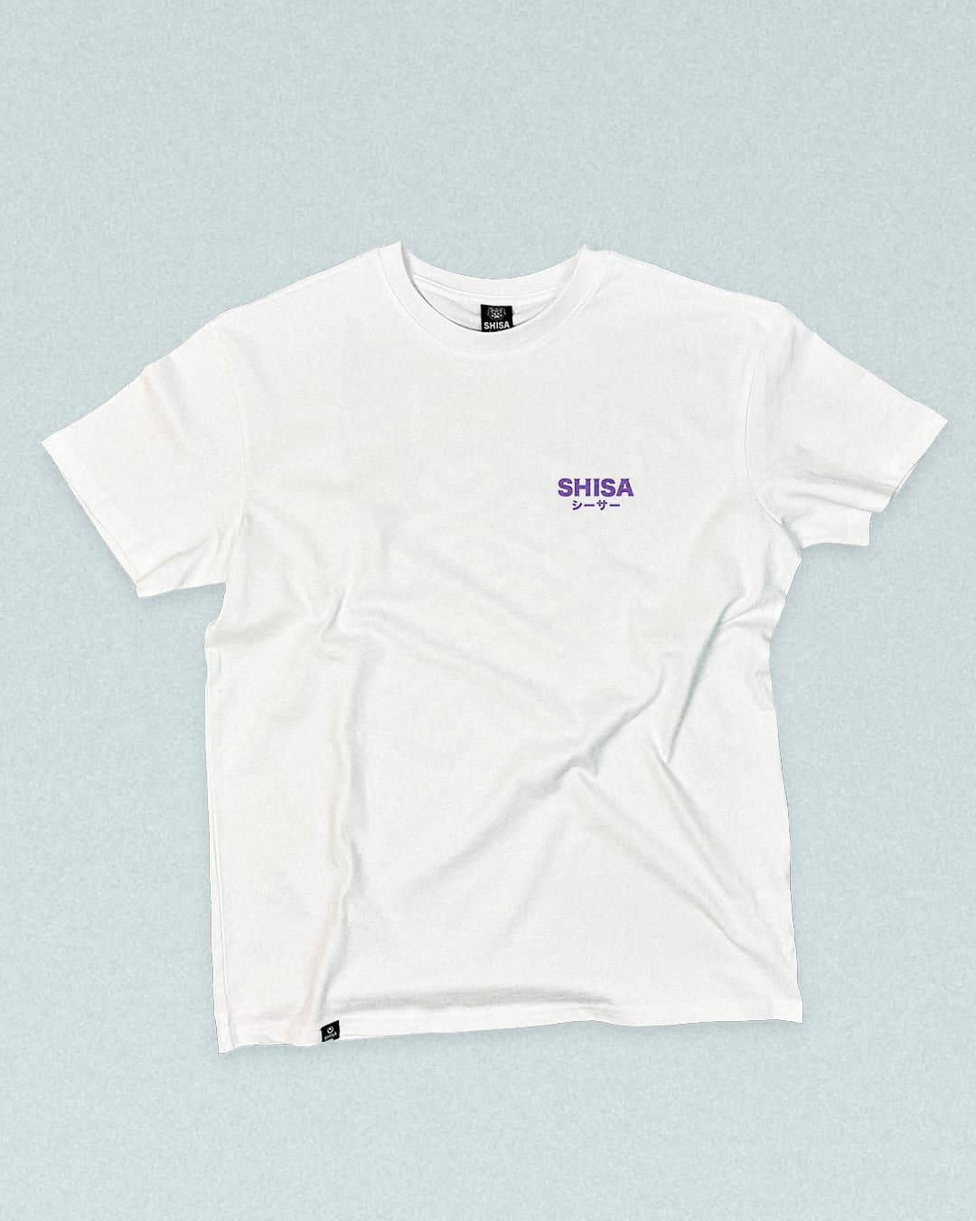 Kō Oversize T-Shirt, white-purple