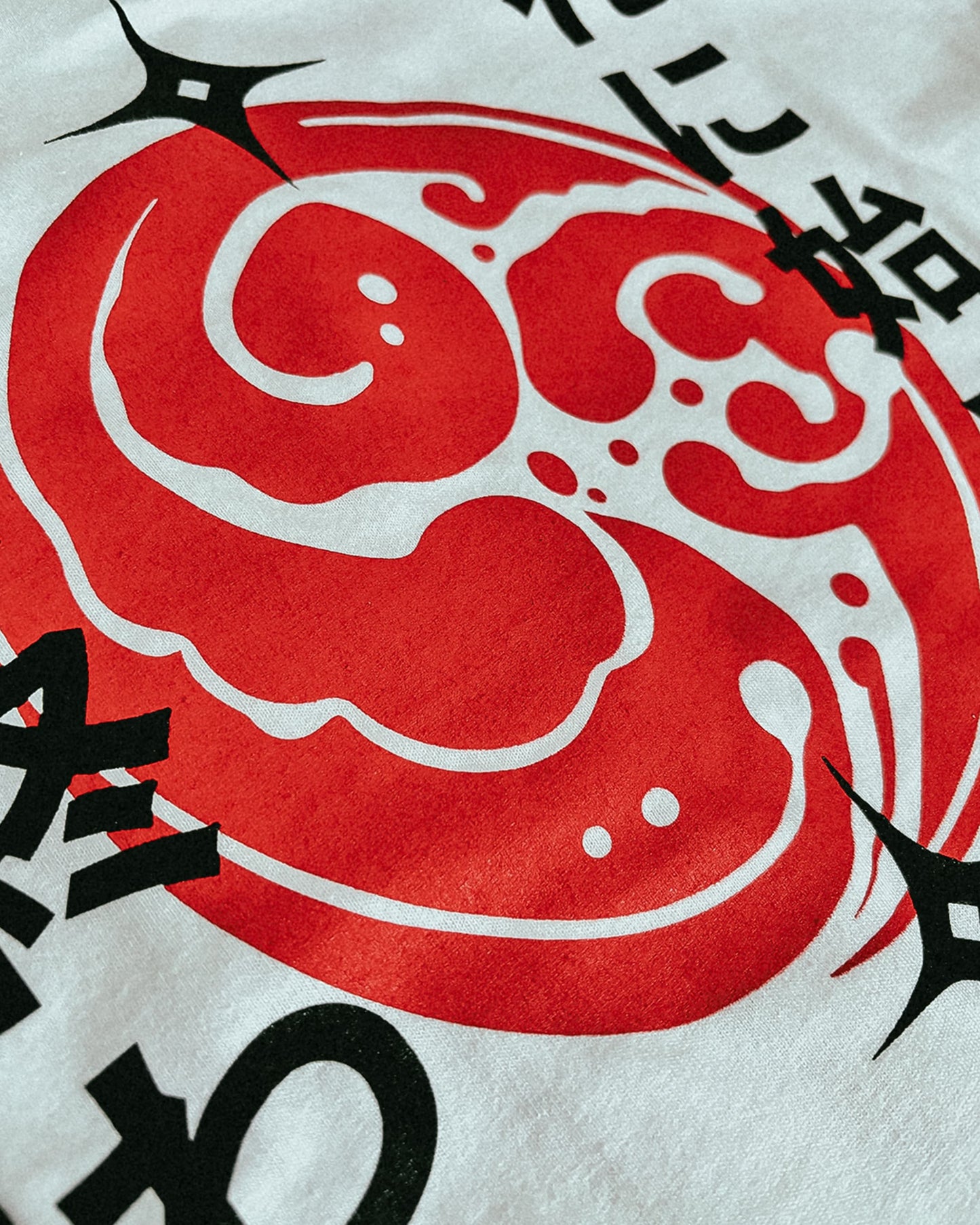 Rei T-Shirt, white-red