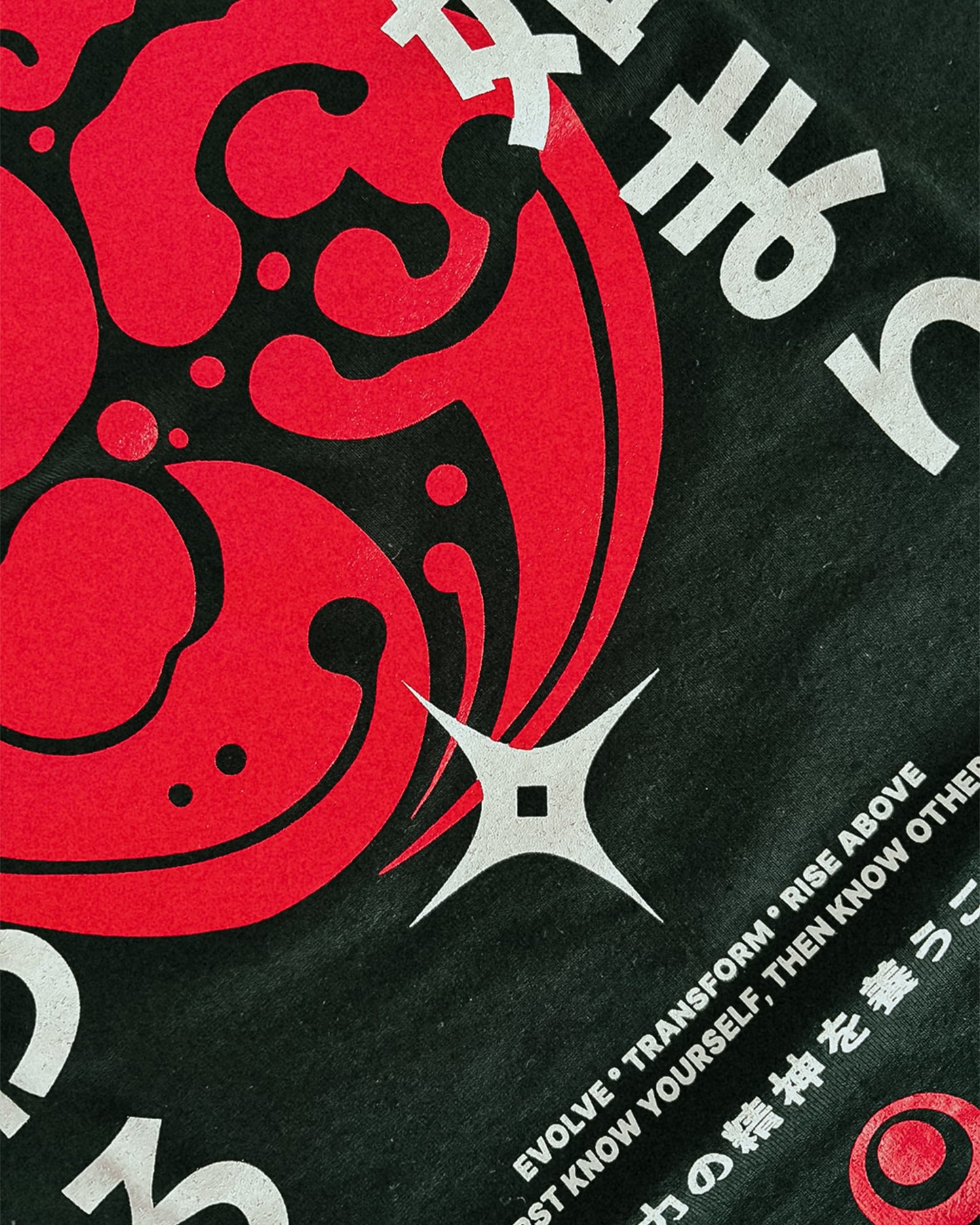 Rei T-Shirt, black-red